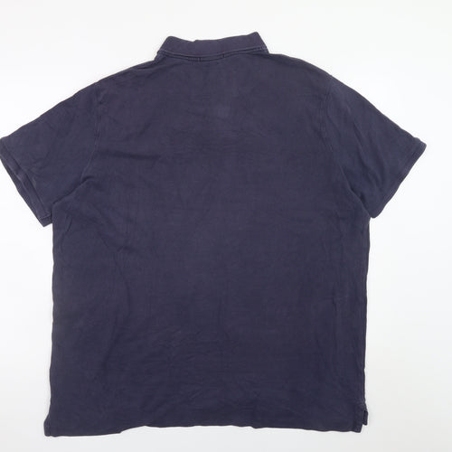 Ralph Lauren Men's Blue Classic Fit Cotton Polo Shirt XL