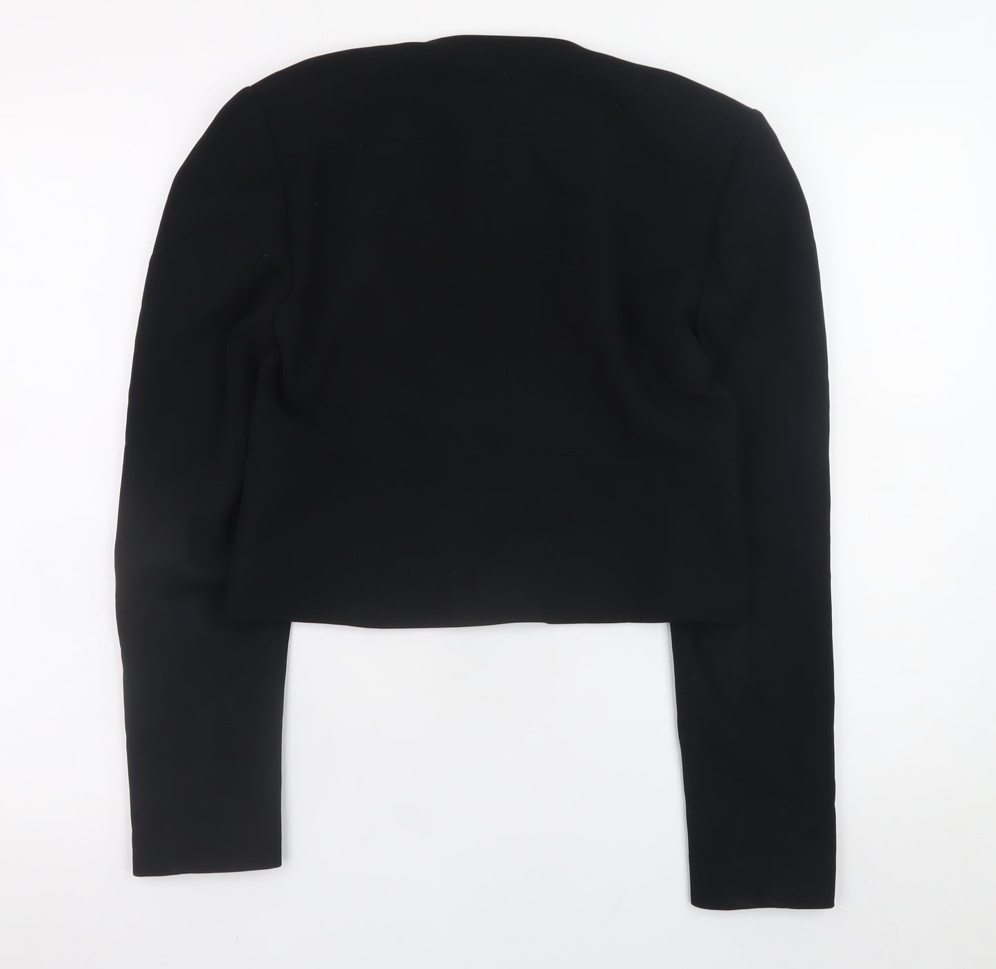 Diane von Furstenberg Womens Black Blazer Size 8 Work Jacket