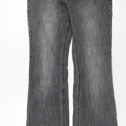J. Galt Women’s Grey Flared Stretch Denim Jeans Size S