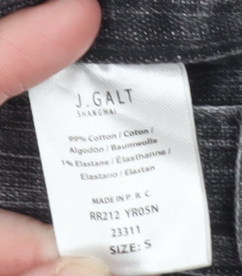 J. Galt Women’s Grey Flared Stretch Denim Jeans Size S