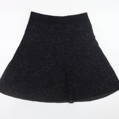 Cynthia Rowley Women's Black A-Line Stretch Knit Skirt Size S