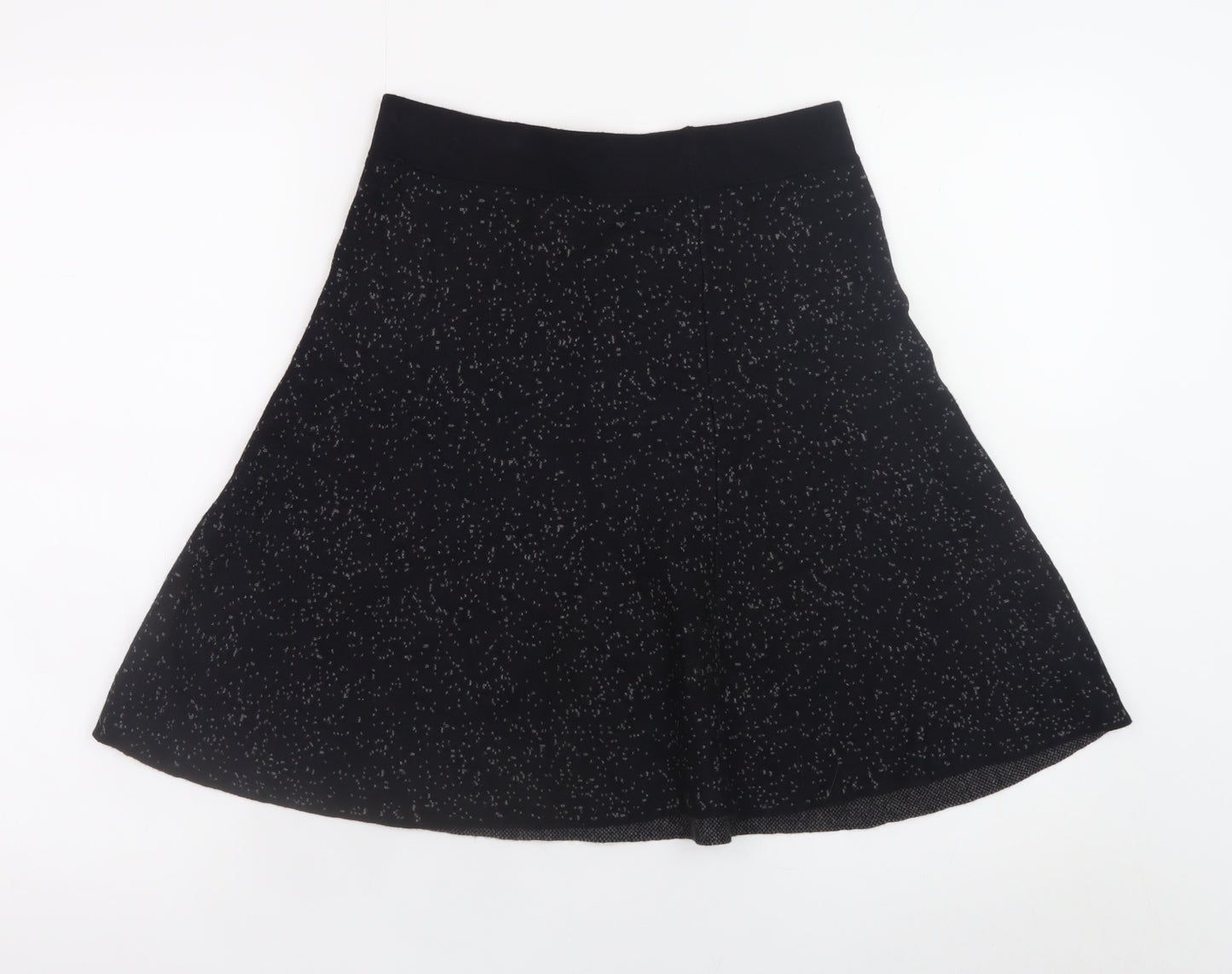 Cynthia Rowley Women's Black A-Line Stretch Knit Skirt Size S