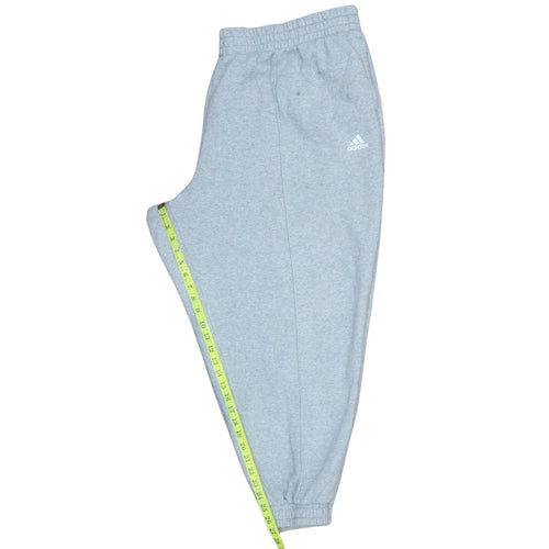 Adidas Womens Grey 3XL Sweatpants Fleece Joggers Plus Fit