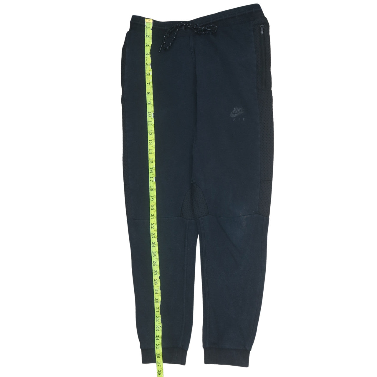 Nike Men’s Black Air Fleece Jogger Trousers Size M