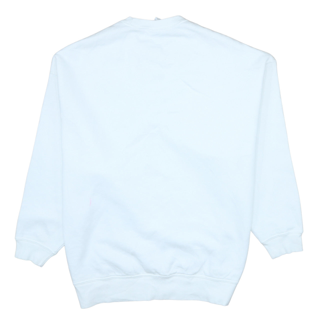 Nike Men's White Crew Neck Logo Sweatshirt Size S