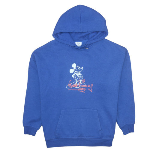 Primark Disney 100 Blue XS Women's Pullover Hoodie - Mickey Design