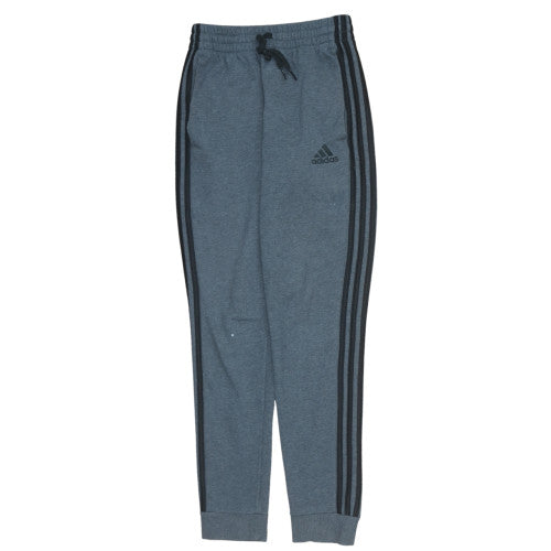 Adidas Men's Grey XS Jogger Sweatpants with Logo Tapered Fit