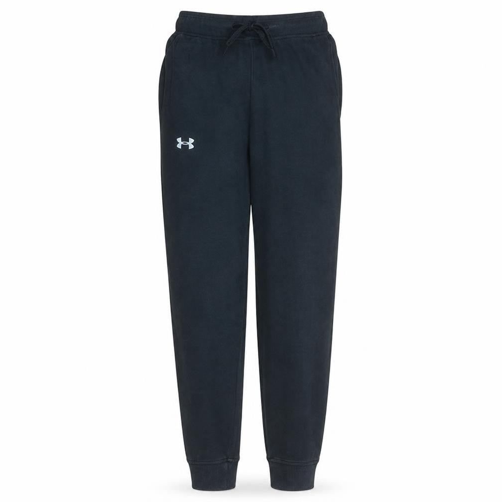 Front view of Under Armour Women's Black Small ColdGear Jogger Sweatpants