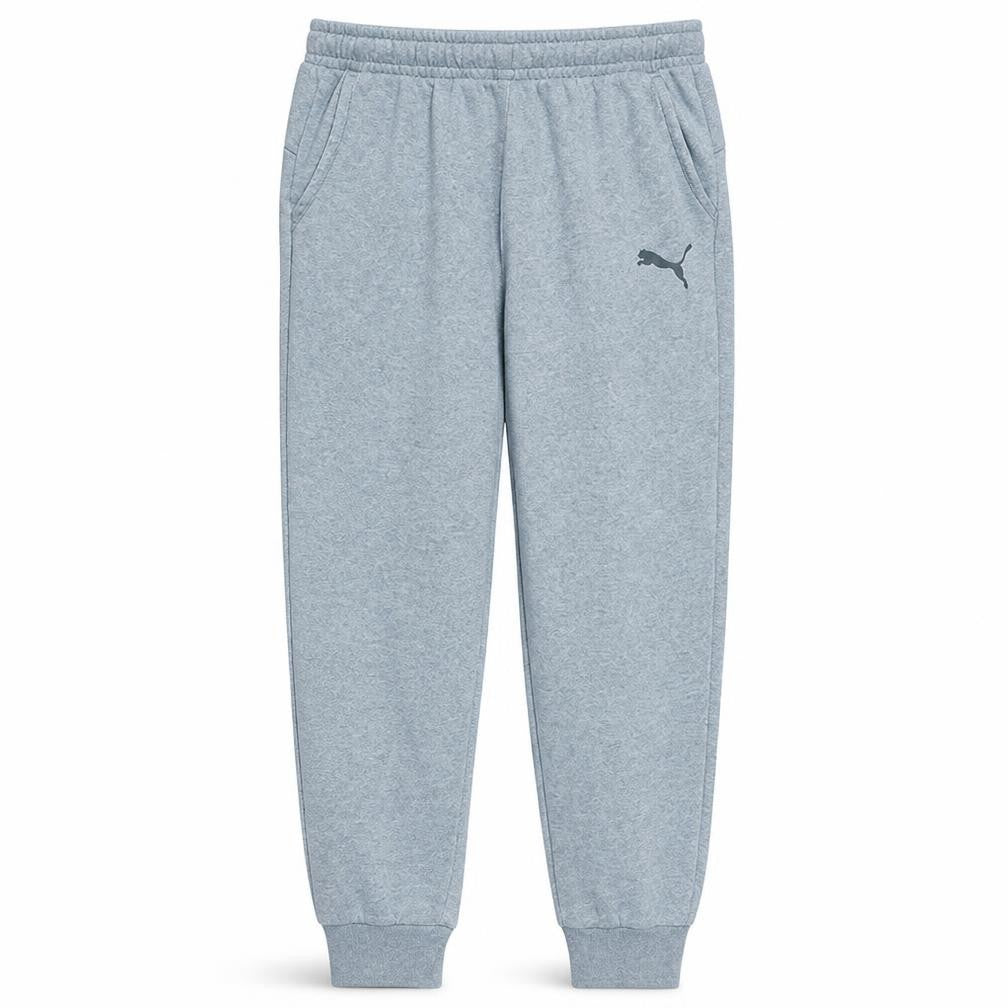 Puma Mens Grey Sweatpants L Jogger Elastic Waist Pockets Casual