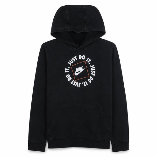 Nike Boys Black Just Do It Pullover Hoodie XL 158-170cm Standard Fit