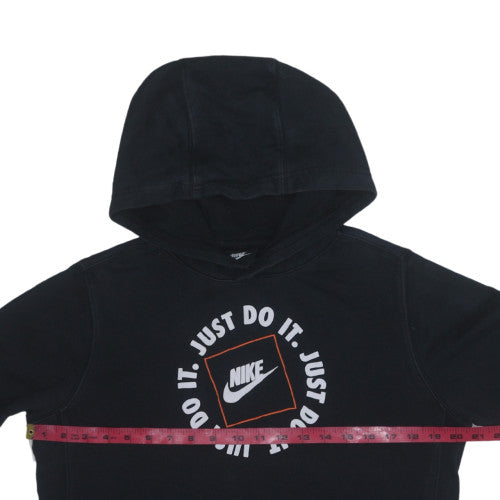Nike Boys Black Just Do It Pullover Hoodie XL 158-170cm Standard Fit