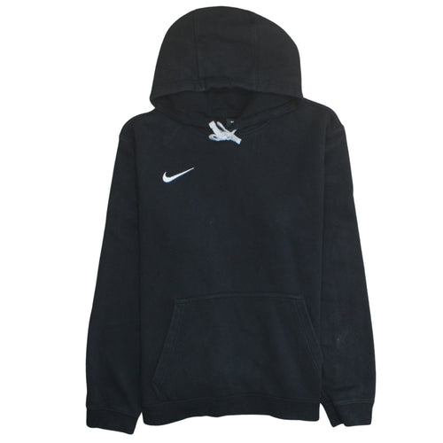 Nike Mens Black Pullover Hoodie L Regular Fit Sportswear