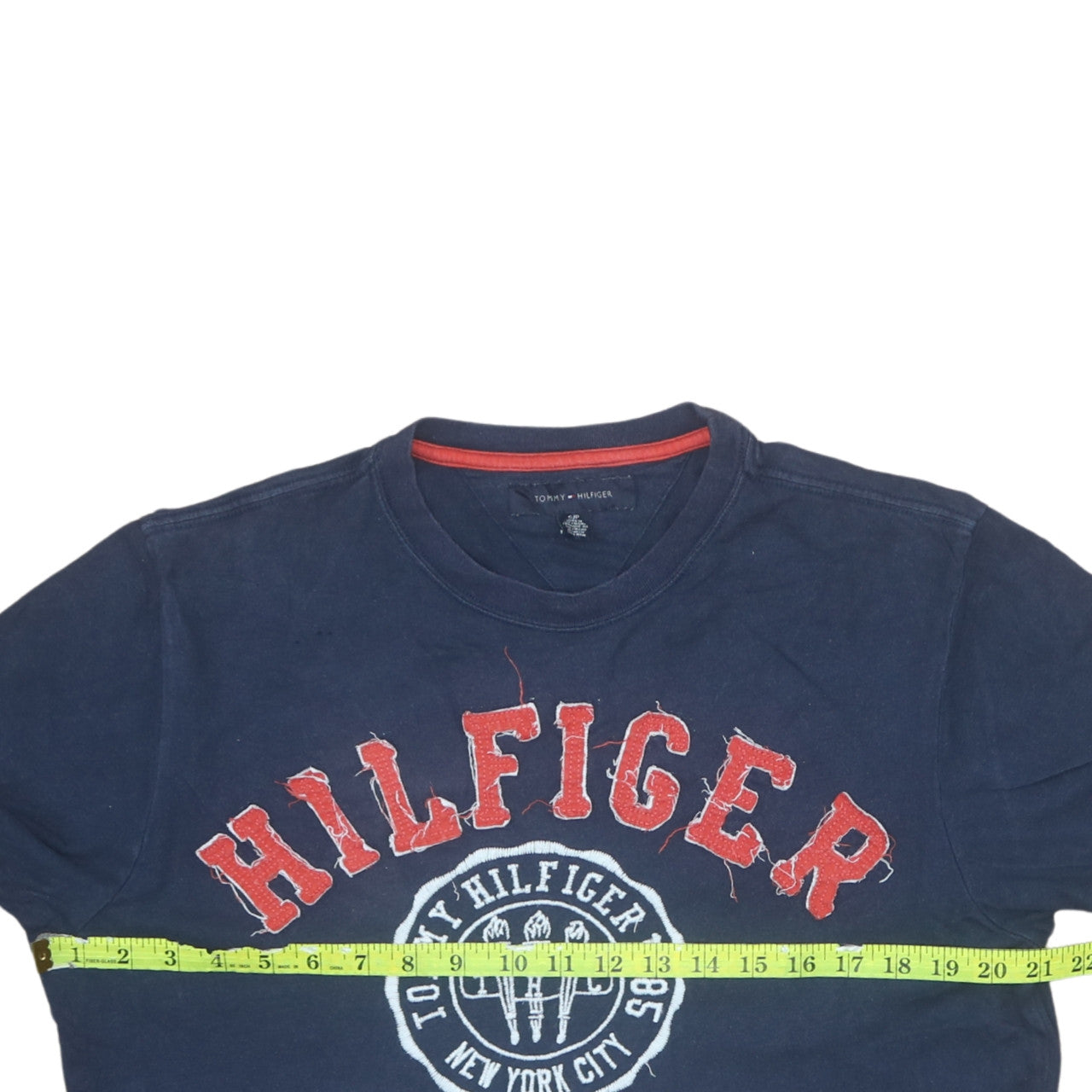 Tommy Hilfiger Men's Blue Athletic Dept Graphic T-Shirt Size S