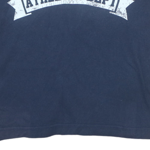 Tommy Hilfiger Men's Blue Athletic Dept Graphic T-Shirt Size S