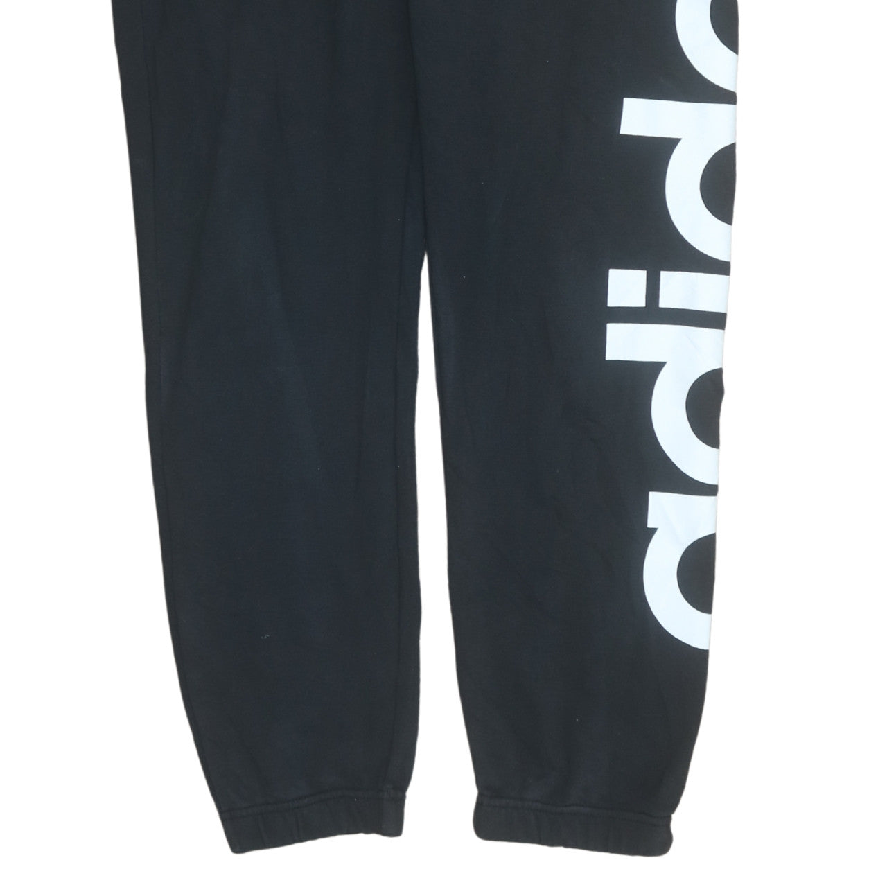 Adidas Men’s Black XL Jogger Sweatpants Logo Tapered Climalite