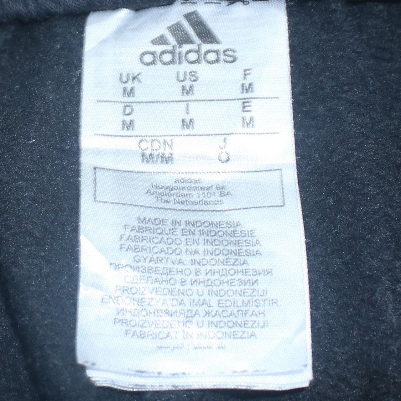 Adidas Men's Black Jogger Trousers Medium Regular Fit