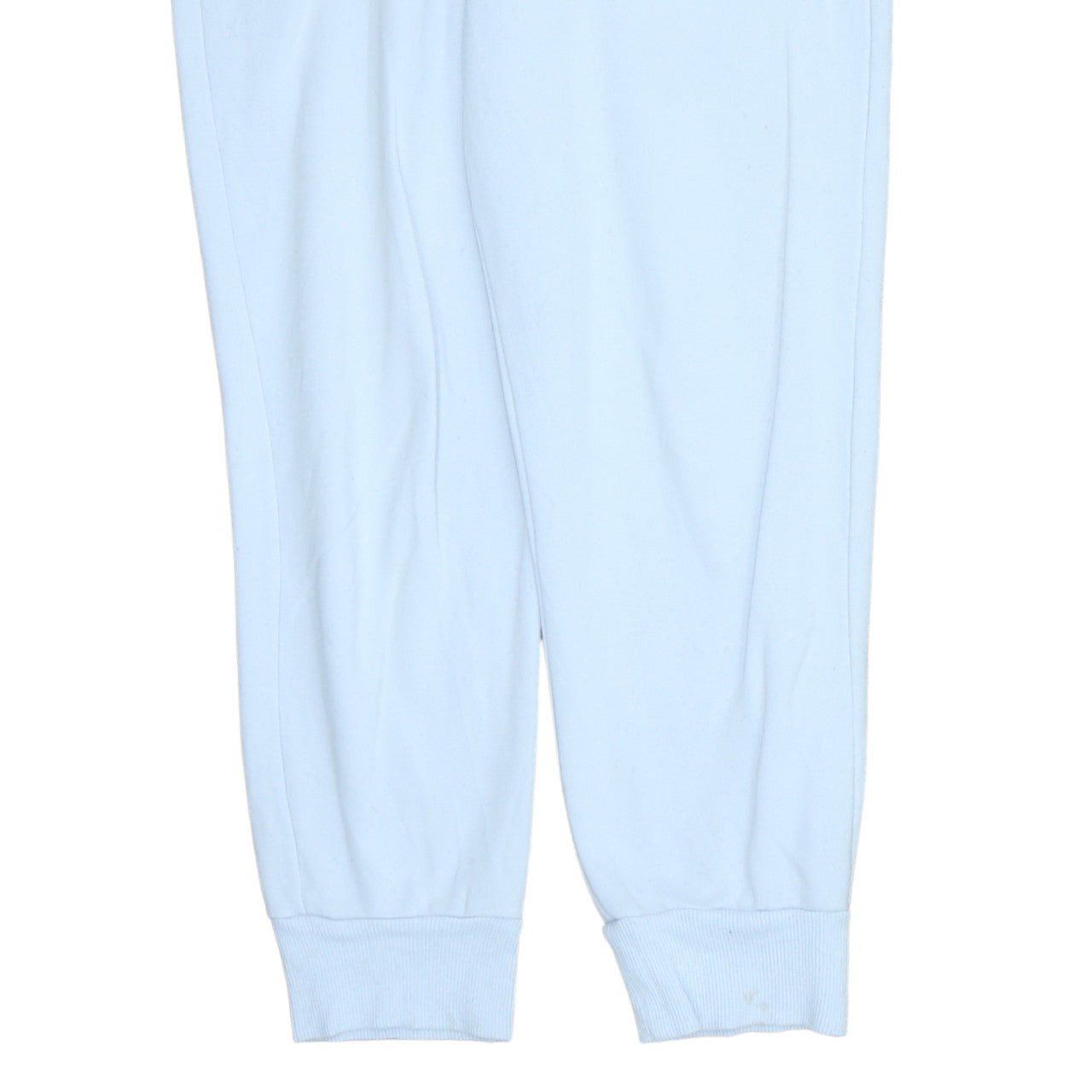 Puma Women's Blue Jogger Sweatpants Small Fleece Elastic Waist