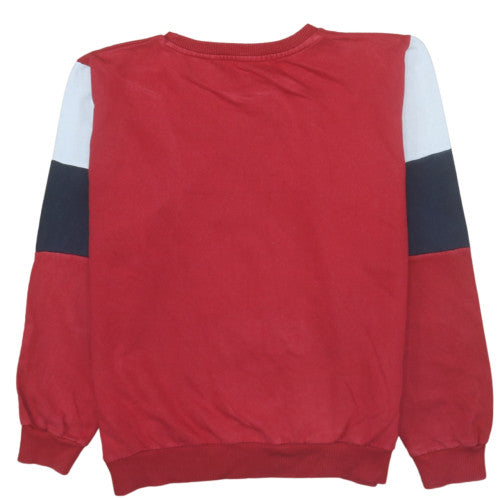 Disney Boys Red Mickey Mouse OMG Sweatshirt 16 Years Crew Neck Cotton