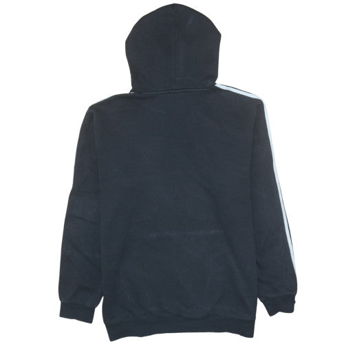 Adidas Men’s Black L Pullover Hoodie Fleece Trefoil Logo Sportswear