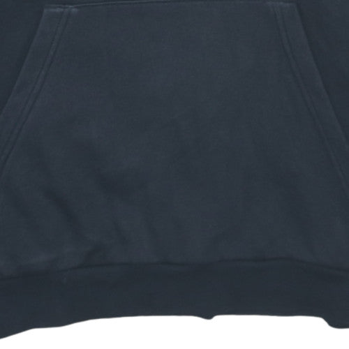 Adidas Men’s Black L Pullover Hoodie Fleece Trefoil Logo Sportswear