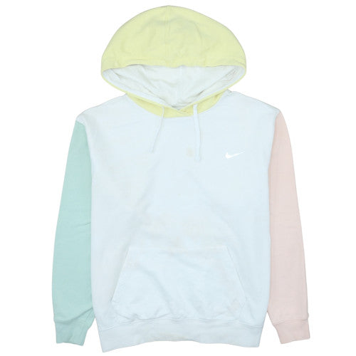 Nike Women’s Multicoloured Pastel Pullover Hoodie Size L Cotton