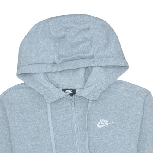Nike Men's Grey XS Full Zip Hoodie Sweatshirt Fleece
