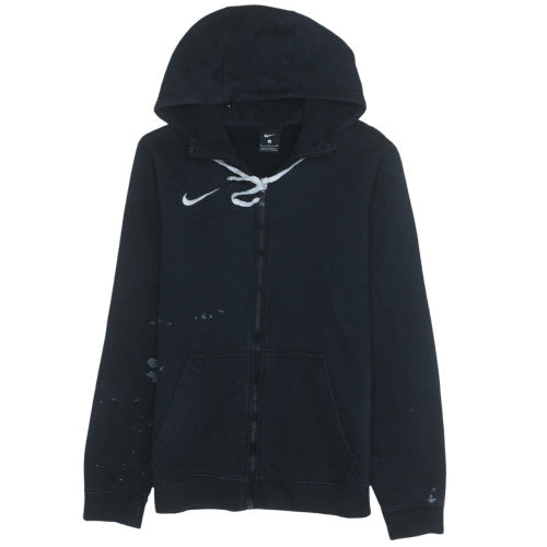 Nike Mens Black Full Zip Sports Hoodie Size S Regular Fit
