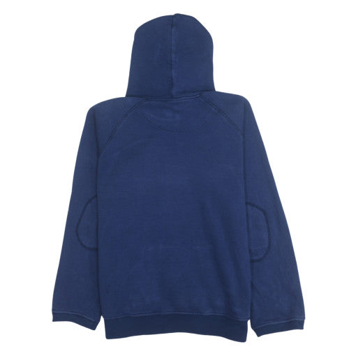 Ellesse Men's Blue Pullover Hoodie M Heritage Logo Fleece Sweatshirt