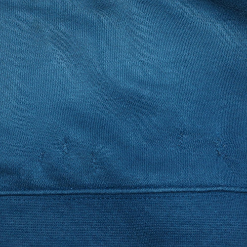 Jordan Men’s Blue Pullover Hoodie L Logo Graphic Fleece Sweatshirt