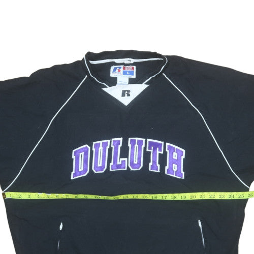 Russell Athletic Men's Black L Pullover Sweatshirt Duluth Graphic
