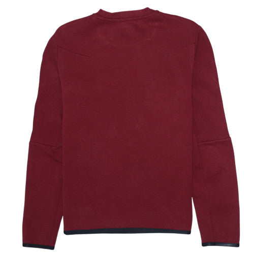 Nike Men's Red Crew Neck Pullover Sweatshirt Size M Regular Fit