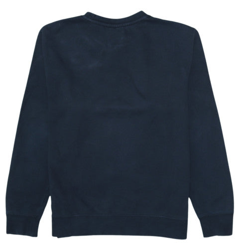 Nike Men's Black Pullover Sweatshirt M Crew Neck Fleece Logo