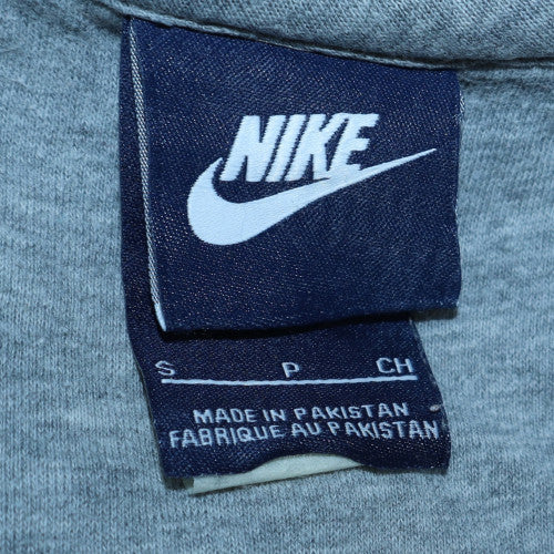 Nike Men's Grey Crew Neck Pullover Sweatshirt Size S