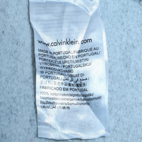 Calvin Klein Jeans Womens Grey Cotton Pullover Sweatshirt M