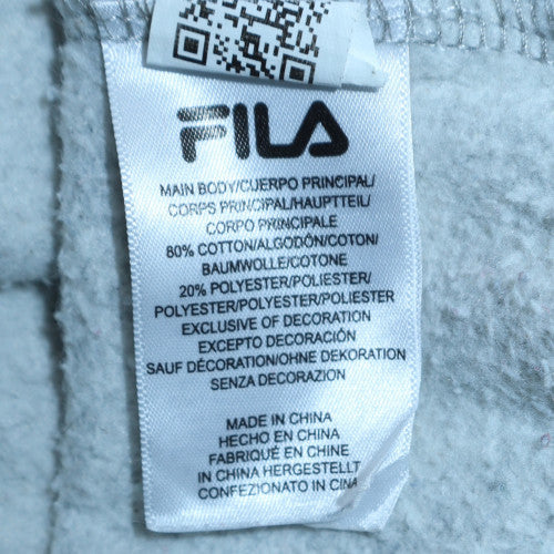 FILA Mens Grey Small Crew Neck Pullover Sweatshirt