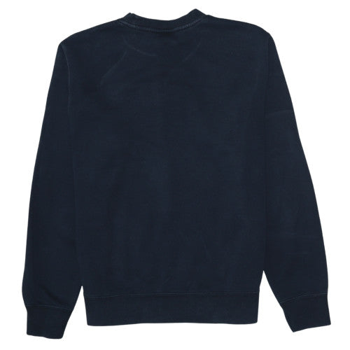 Nike Men's Black Medium Crew Neck Cotton Sweatshirt