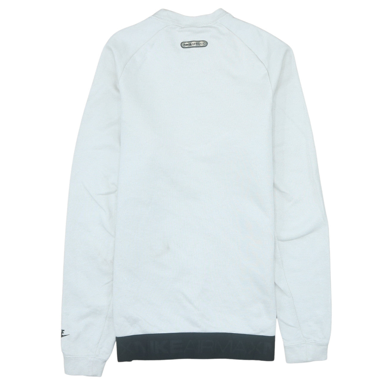 Nike Air Max Men's Grey Small Pullover Sweatshirt Crew Neck