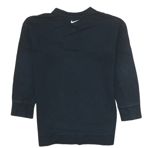 Nike Boys Black Pullover Sweatshirt M 11-12 Years Graphic Logo Crew Neck