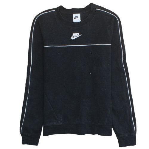 Nike Women's Black Crew Neck Pullover Sweatshirt Size S