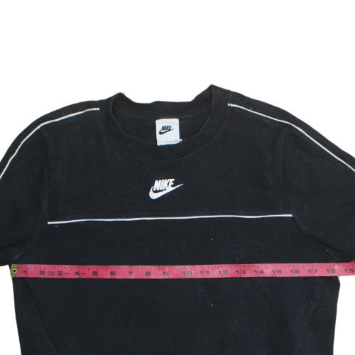 Nike Women's Black Crew Neck Pullover Sweatshirt Size S