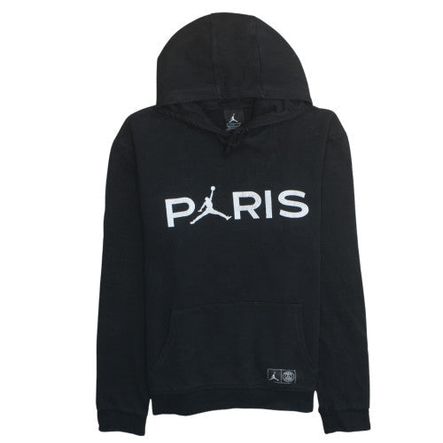 Jordan Paris Saint-Germain Black Men's Pullover Hoodie L