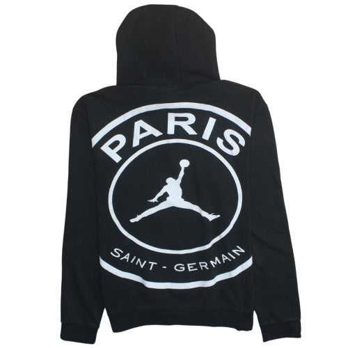 Jordan Paris Saint-Germain Black Men's Pullover Hoodie L