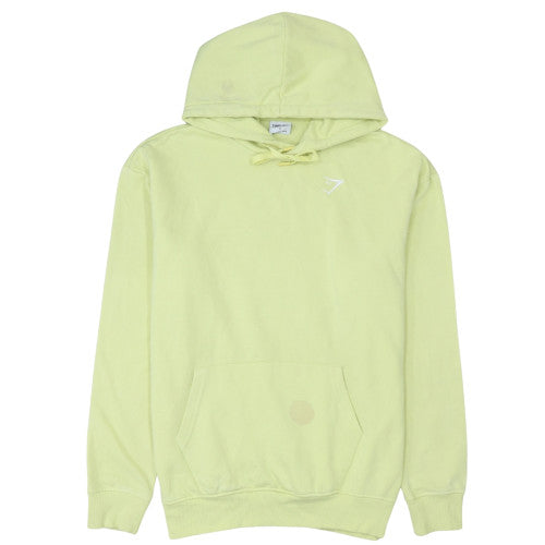Gymshark Men’s Yellow Pullover Hoodie Size S Regular Fit