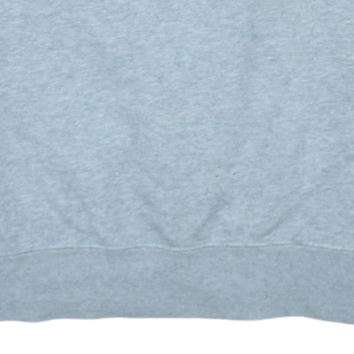 Nike Men's Grey Pullover Sweatshirt Small Logo Crew Neck Sports Top