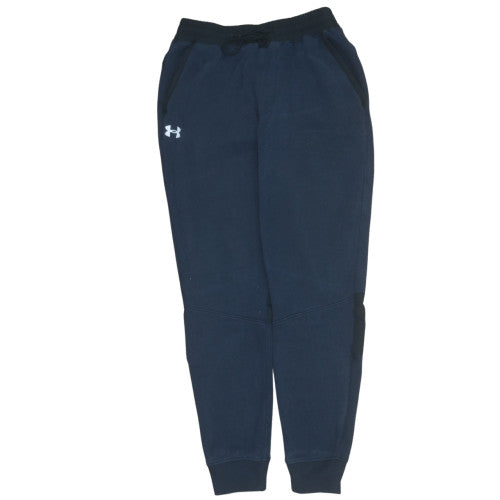Under Armour Men's Blue M Jogger Fleece Sweatpants Tapered Fit