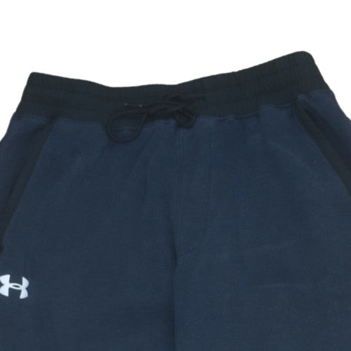 Under Armour Men's Blue M Jogger Fleece Sweatpants Tapered Fit