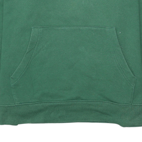 GAP Men's Green Pullover Logo Hoodie Size L Fleece Sweatshirt