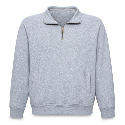 Carhartt Men's Grey 1/4 Zip Fleece Sweatshirt Size S Relaxed Fit