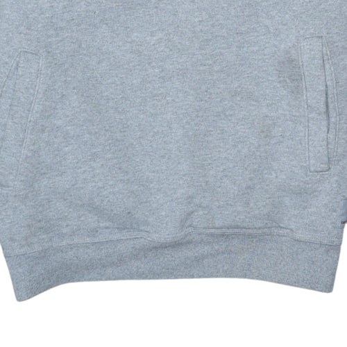 Carhartt Men's Grey 1/4 Zip Fleece Sweatshirt Size S Relaxed Fit