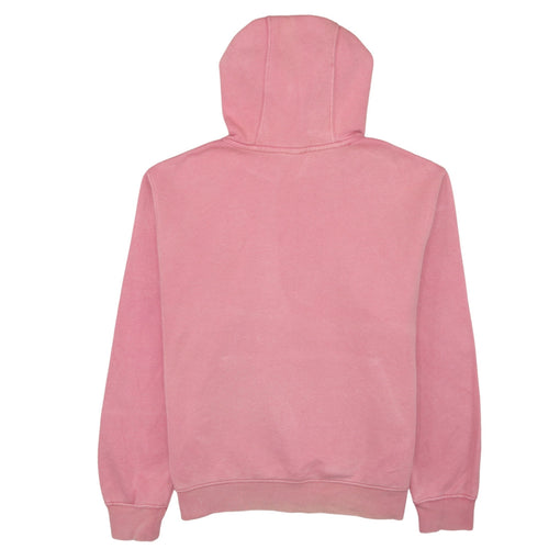 Nike Womens Pink Pullover Hoodie Medium Cotton Blend Casual Sweatshirt